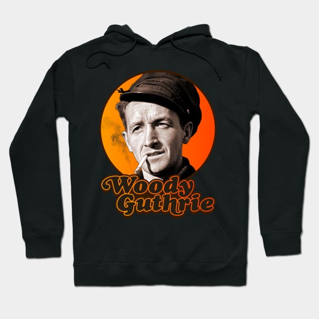 Woody Guthrie Hoodie by darklordpug